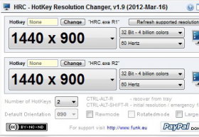 Hotkey resolution changer