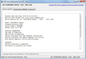 hdd low level format tool