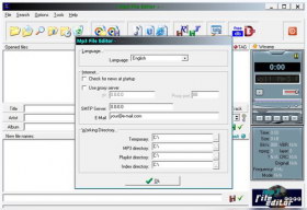 MP3 File Editor