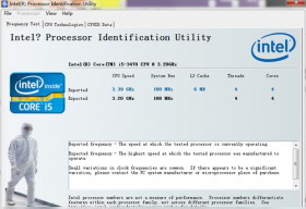 Intel Processor Identification