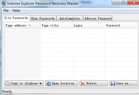 Internet Explorer Password Revealer