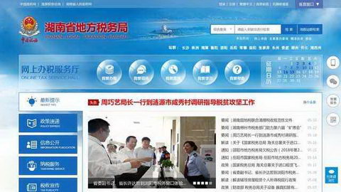 湖南国税电子税务局网上办税厅